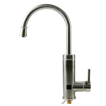 A18 Stainless steel Electric Hot Water Heater Faucet Kitchen Heating Tap with LED Digital Display